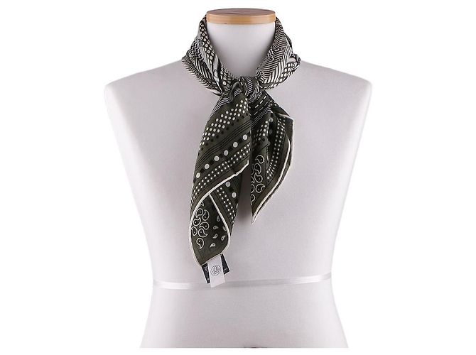 Hermès Foulard Bandana da Giorno Multicolore - vista 10