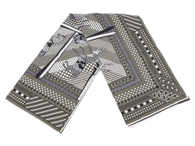 Hermès Foulard Bandana da Giorno Multicolore - vista 8