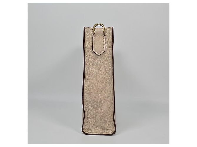 Miu Miu Borsa a tracolla in pelle Madras Argento - vista 5