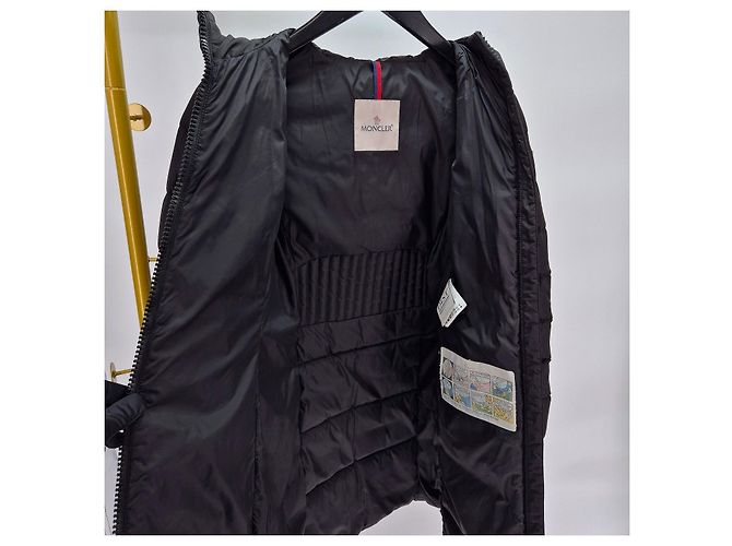 Moncler Taleb Damen Lang Daunenjacke Schwarz - Ansicht 6