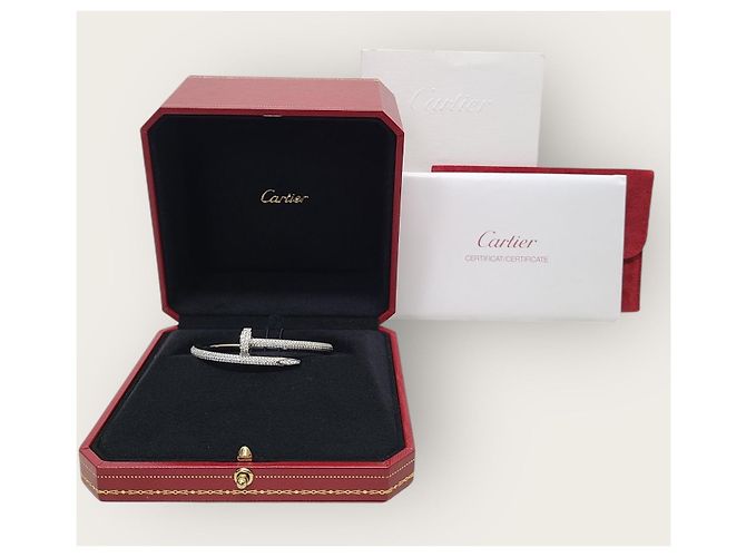 Cartier Weißgold mit Diamant-Pavé Juste un Clou - Ansicht 6