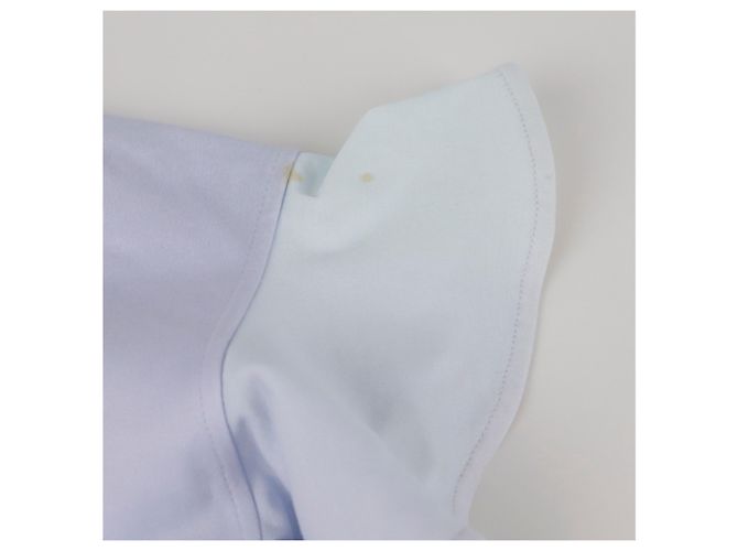 Louis Vuitton Camiseta de algodão com mangas de babados e degradê LV Circle Multicor - vista 10
