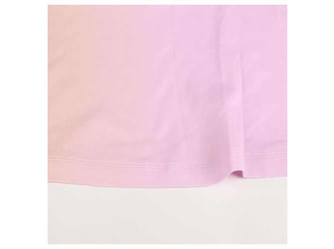 Louis Vuitton Camiseta de algodão com mangas de babados e degradê LV Circle Multicor - vista 20