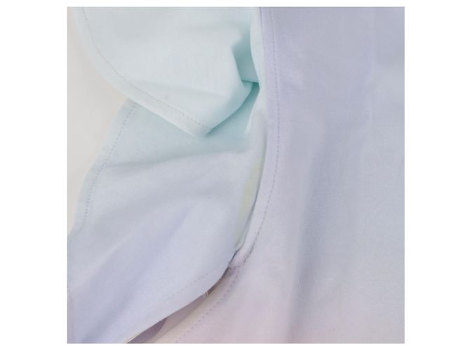 Louis Vuitton Camiseta de algodão com mangas de babados e degradê LV Circle Multicor - vista 5