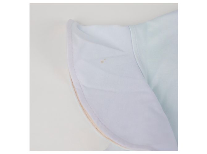 Louis Vuitton Camiseta de algodão com mangas de babados e degradê LV Circle Multicor - vista 9