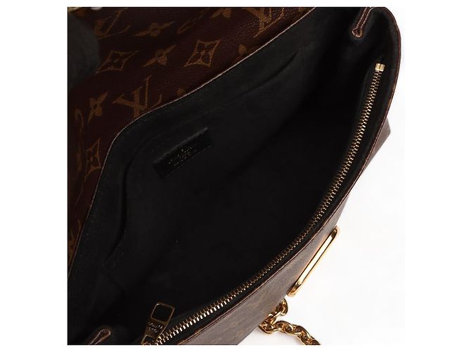 Louis Vuitton Borsa a Spalla Saint Placid in Tela Monogram Nero - vista 7