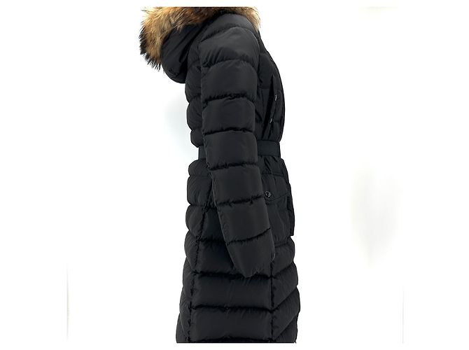 Chaqueta larga de plumón Moncler Chloe Castaño - vista 5