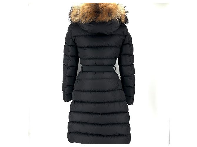 Chaqueta larga de plumón Moncler Chloe Castaño - vista 6