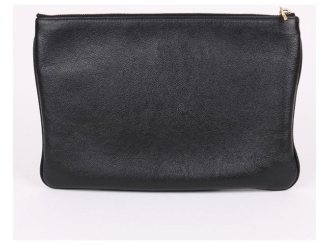 Gucci Clutch Media Raza Tiger Head Nero - vista 4