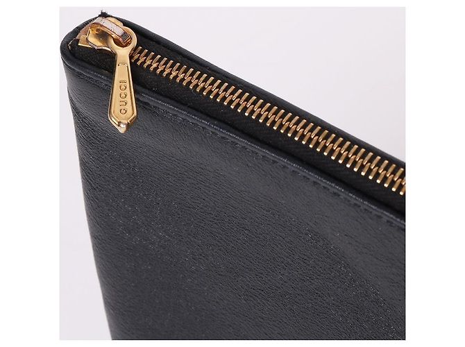 Gucci Clutch Media Raza Tiger Head Nero - vista 5