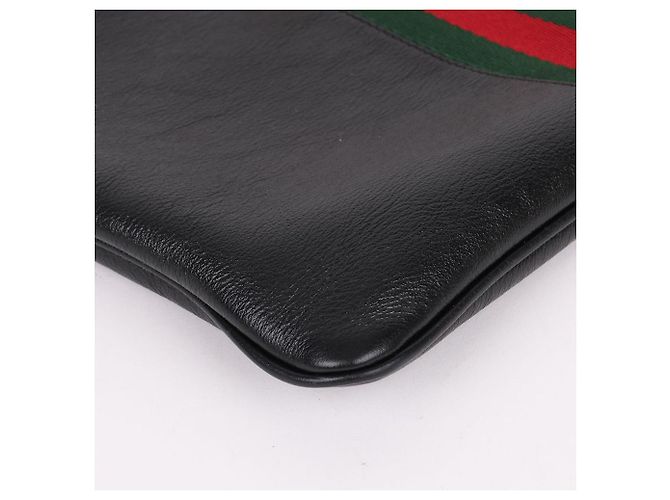 Gucci Clutch Media Raza Tiger Head Nero - vista 8