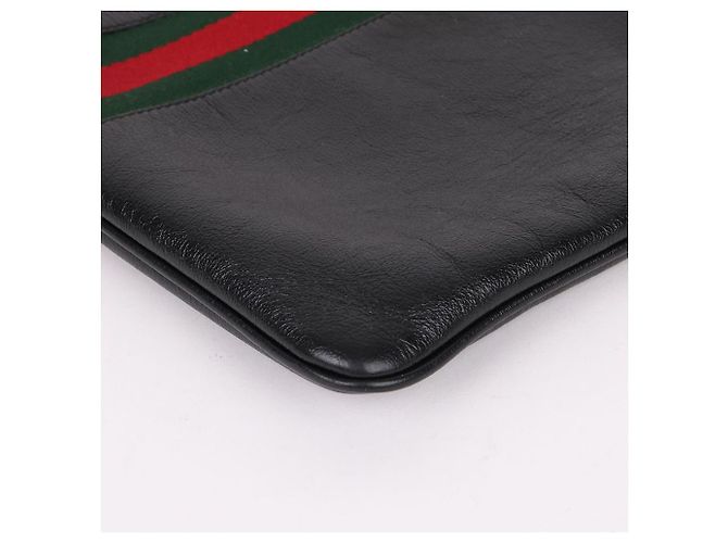 Gucci Clutch Media Raza Tiger Head Nero - vista 9