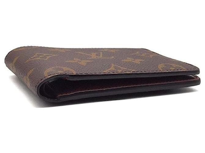 Louis Vuitton Portafoglio Multiplo Monogram Nero - vista 5