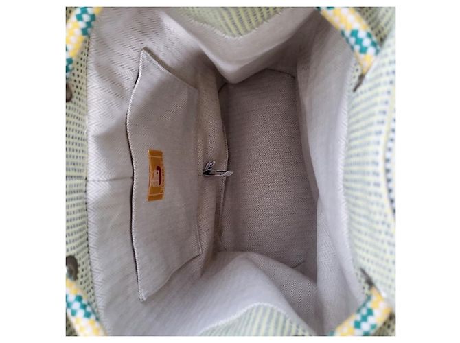 Hermès Rucksack Les Cabanes Golden - Ansicht 13