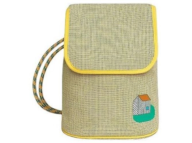 Hermès Rucksack Les Cabanes Golden - Ansicht 2