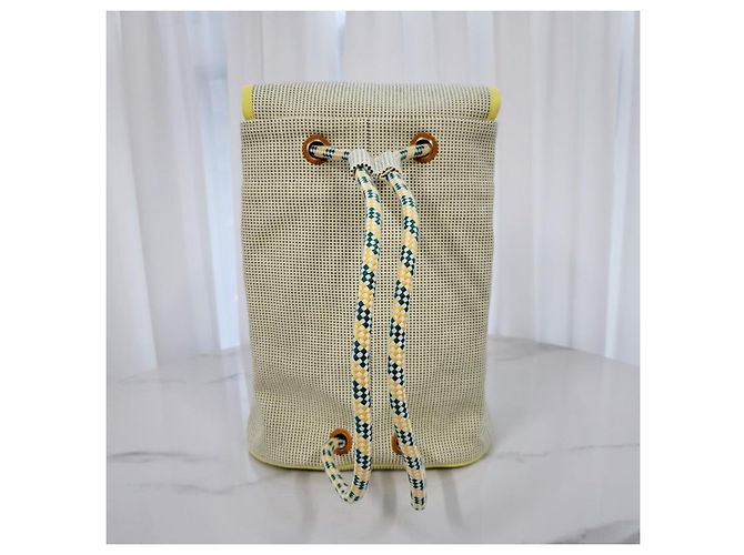 Hermès Rucksack Les Cabanes Golden - Ansicht 8