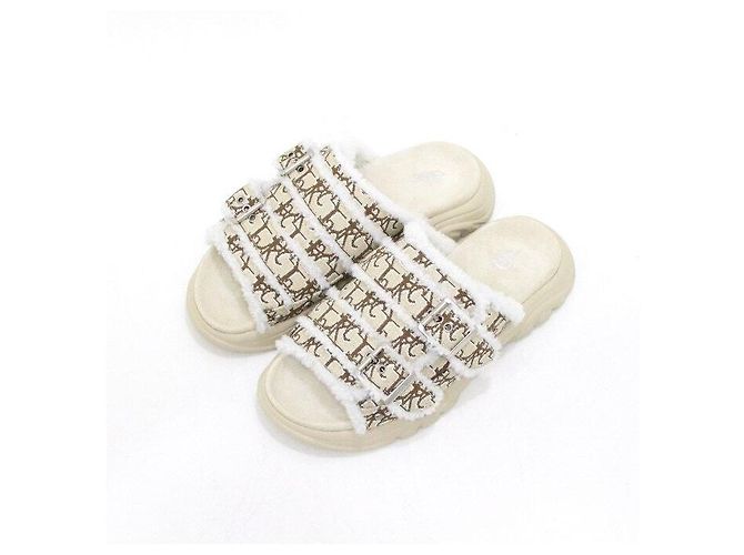 Dior Unisex-Sandalen aus Town Oblique Jacquard mit Rüschen - Ansicht 3