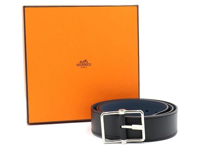 Hermès Saddle Reversibler Gürtel für Herren - Ansicht 5