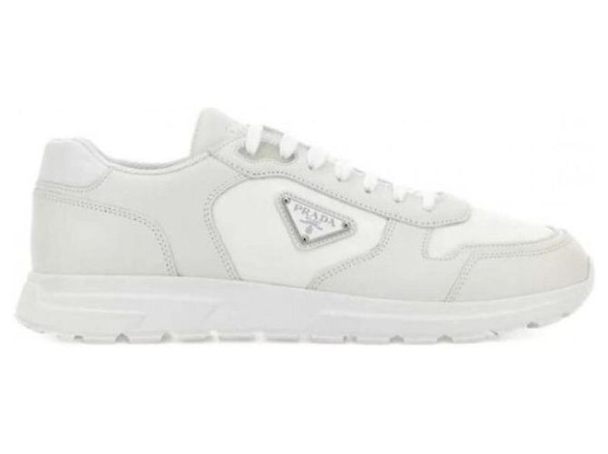Prada Sneakers in Re-Nylon e pelle - vista 5