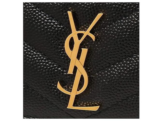 Saint Laurent Tarjetero con relieve Matelassé Grand Porte Cartes - vista 6