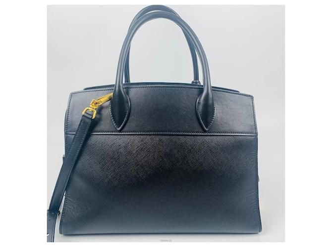 Prada Borsa a Spalla Esplanade Nero - vista 2