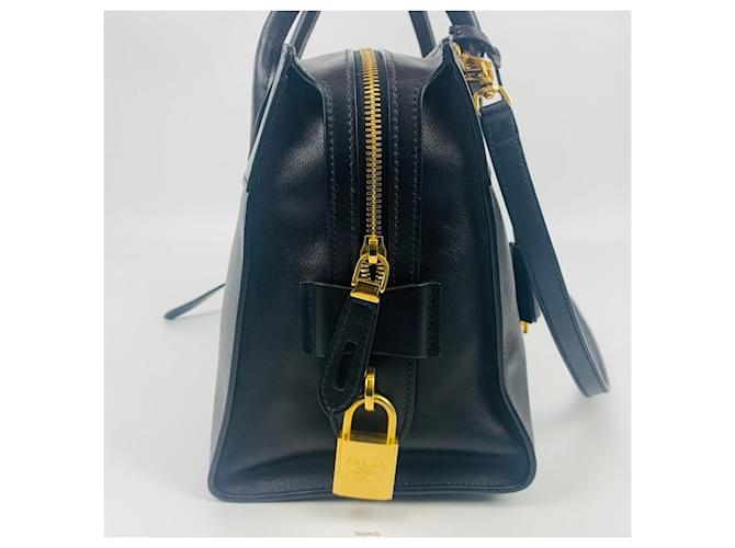 Prada Borsa a Spalla Esplanade Nero - vista 3