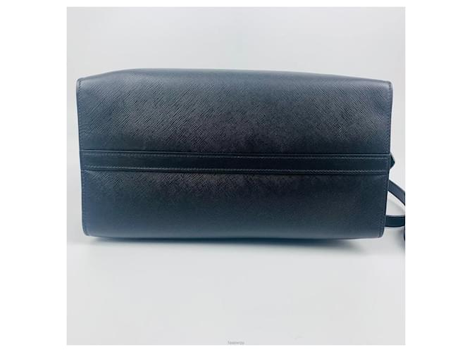 Prada Borsa a Spalla Esplanade Nero - vista 4