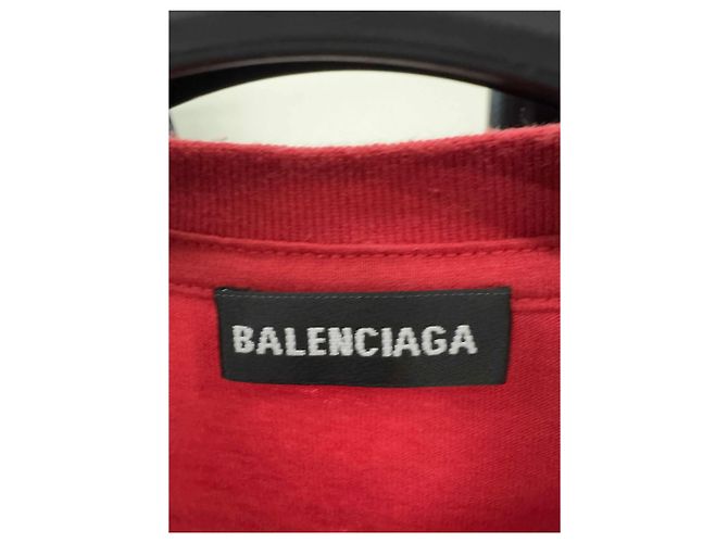 Day Balenciaga Maniche corte ricamate Alloro XS Rosso - vista 4