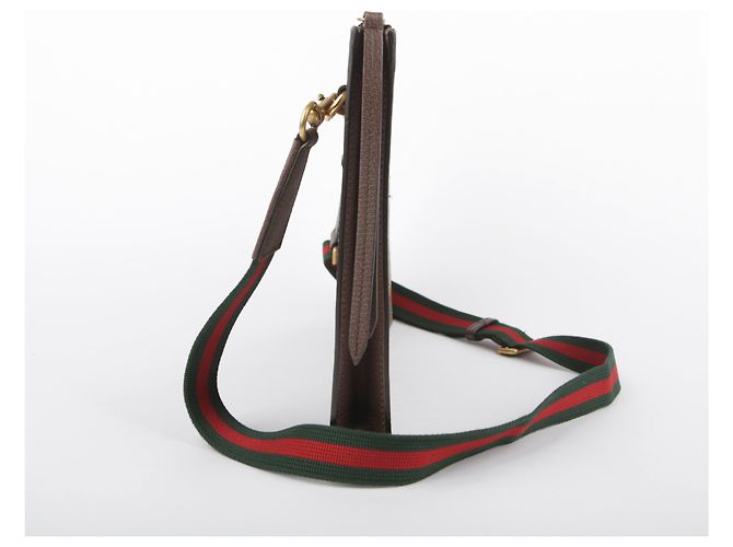 Gucci Borsa a tracolla GG Supreme Canvas con patch Courier Multicolore - vista 6