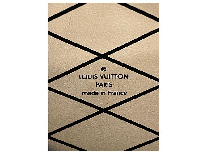 Louis Vuitton Bolso de hombro Monogram Reverse Malletage Trunk Naranja - vista 22