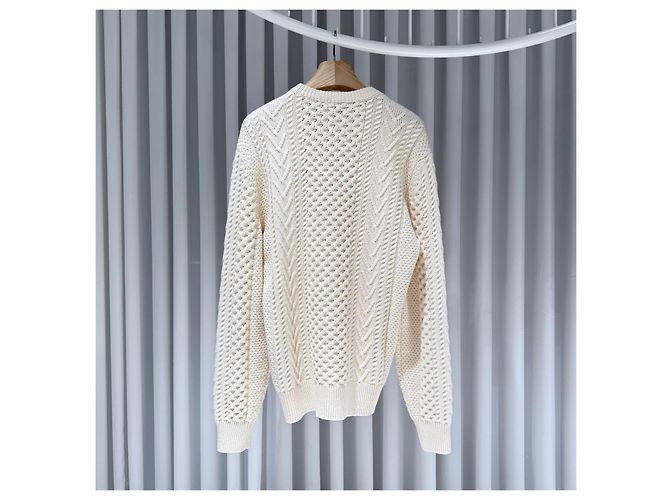 Tom Ford White Cable Knit Multicolor - vista 4