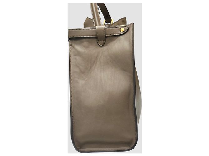 Fendi Borsa Tote Peekaboo X-Lite Medium Marrone - vista 5