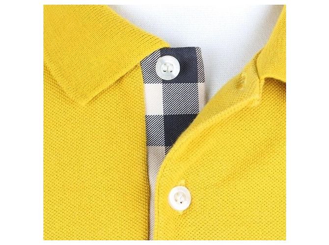 Burberry Polo-Shirt mit besticktem Logo XXL Golden - Ansicht 3
