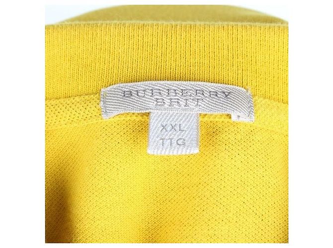 Burberry Polo-Shirt mit besticktem Logo XXL Golden - Ansicht 5