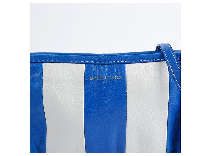Balenciaga Pochette e bolsa crossbody Multi Leather Bazaar Azul - vista 2