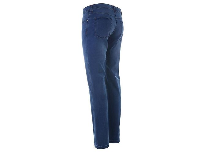 Kiton Logo Tab Medium Wash Denim Pants Blue - view 6