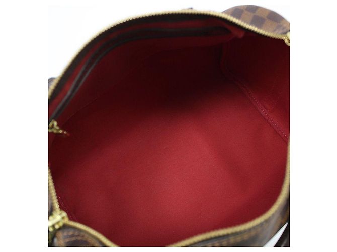 Louis Vuitton Damier Ebene New Bandoulière Speedy Shoulder Bag Marrone - vista 11