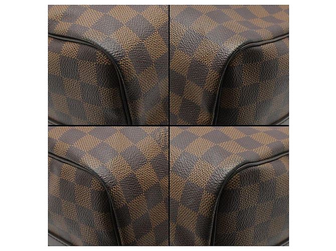 Louis Vuitton Damier Ebene New Bandoulière Speedy Shoulder Bag Marrone - vista 12