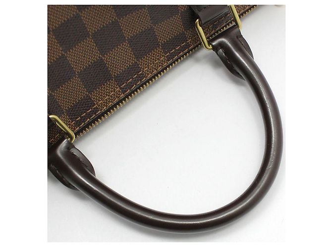 Louis Vuitton Damier Ebene New Bandoulière Speedy Shoulder Bag Marrone - vista 8
