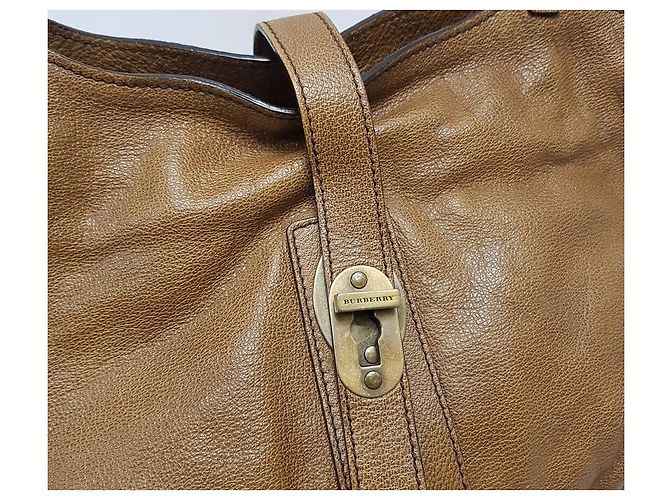 Burberry Brown Leather Shoulder Bag - view 2