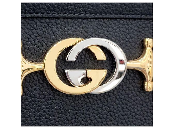 Gucci Borsa Jumi Top Handle Small Nero - vista 7