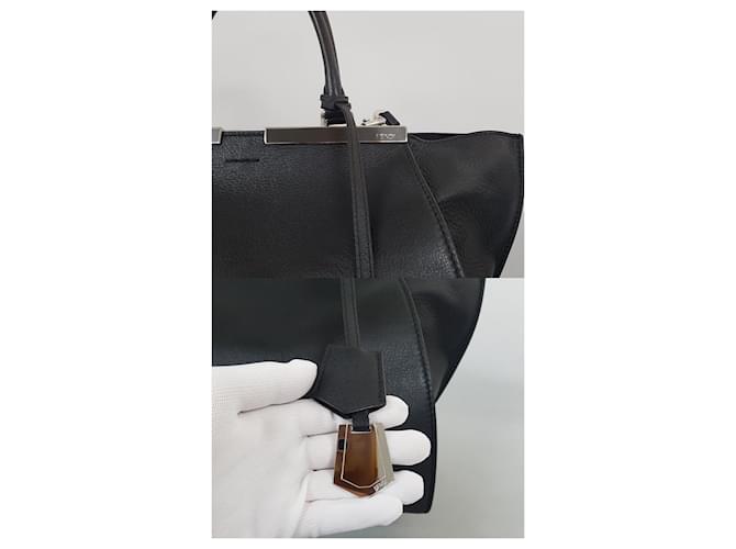 Fendi Borsa Twajour Nero - vista 3