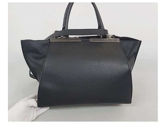 Fendi Borsa Twajour Nero - vista 5