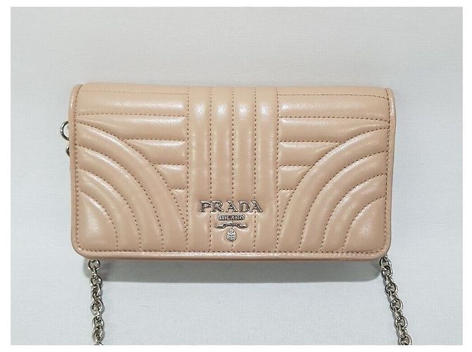 Prada Borsa a tracolla Diagram Mini Chain - vista 2