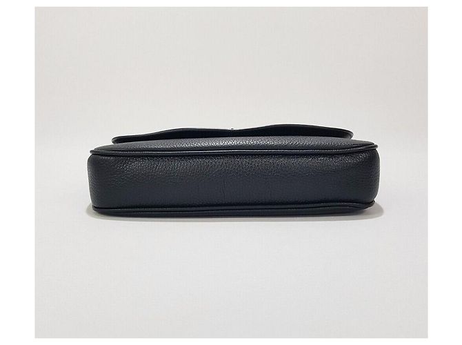 Gucci Borsa a tracolla Soho con nappa e catena Nero - vista 6