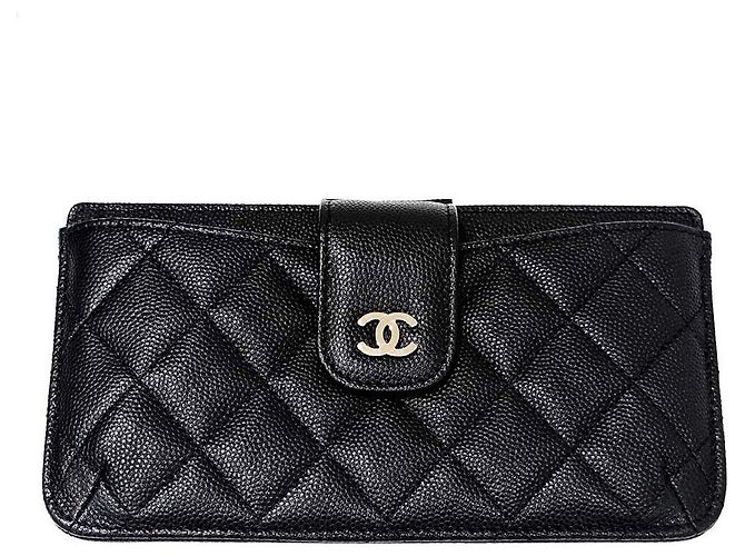 Chanel Mini Crossbody WOC in Caviar Nero - vista 8