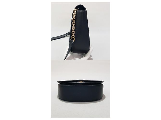 Salvatore Ferragamo Borsa Gancini Flap Medium Nero - vista 3