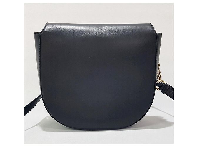 Salvatore Ferragamo Borsa Gancini Flap Medium Nero - vista 4