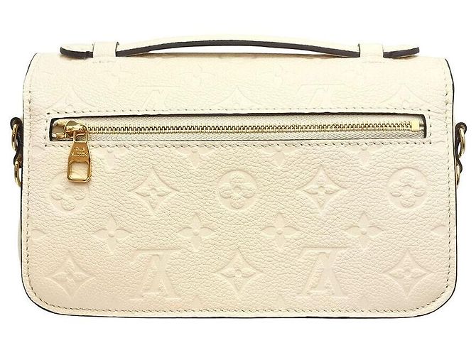 Louis Vuitton Pochette Empreinte Metis East West Bianco - vista 2