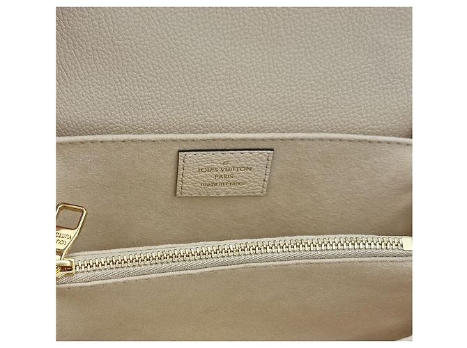 Louis Vuitton Pochette Empreinte Metis East West Bianco - vista 6